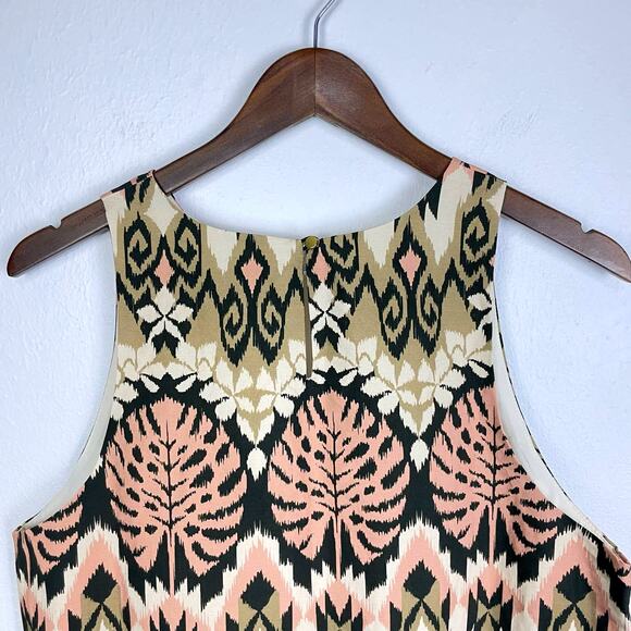 Tyler Boe | NWT Melissa Linen Tunic Multi Print Sleeveless Top - Picture 6 of 13